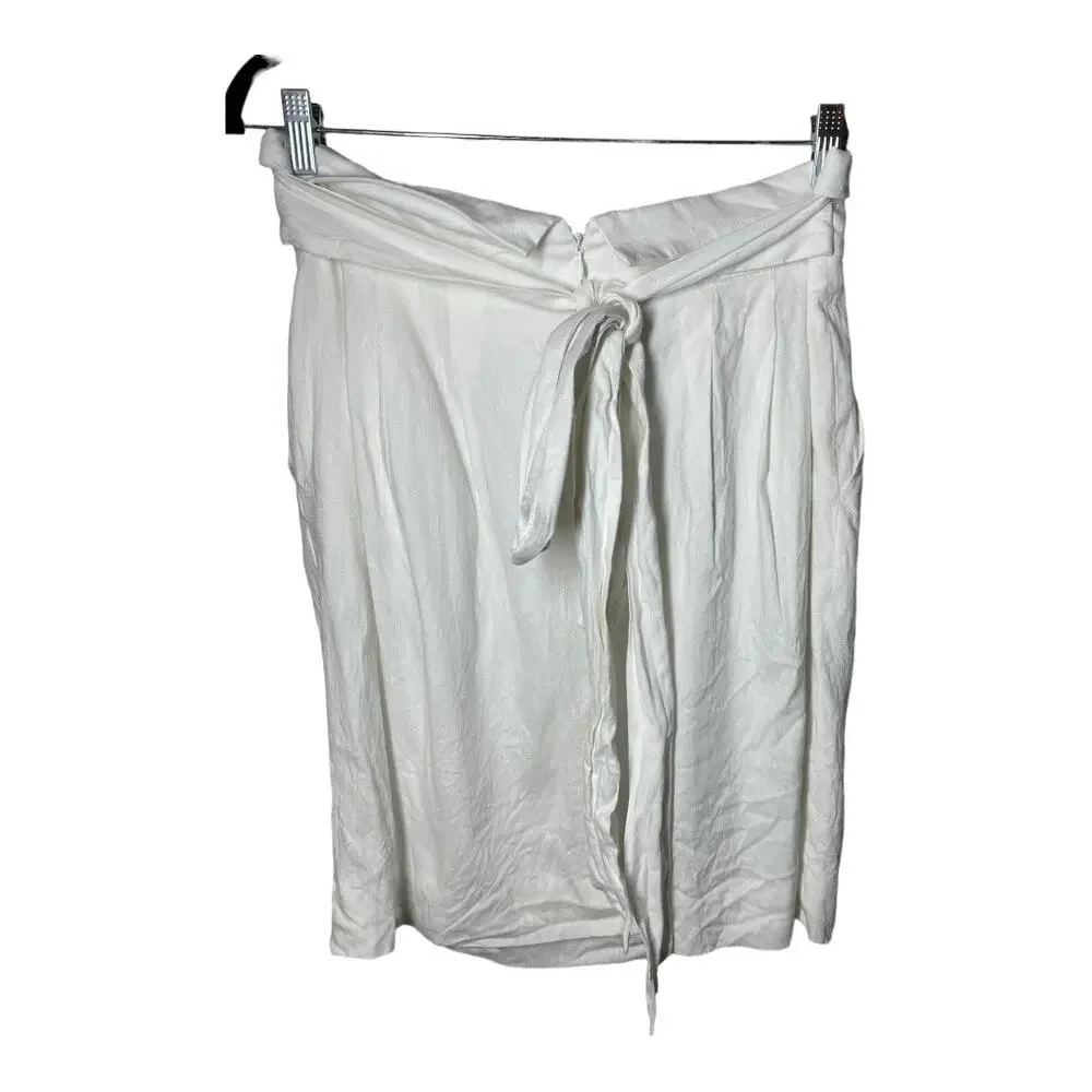 BCBGMaxAzria linen blend